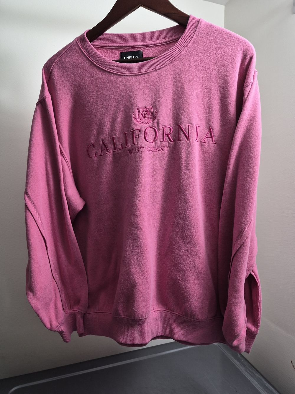 Bluenotes Pink California Crewneck Sweatshirt - Picture 2 of 7